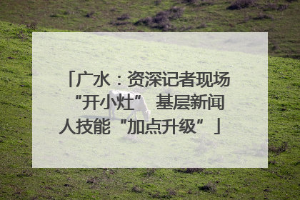 广水：资深记者现场“开小灶” 基层新闻人技能“加点升级”